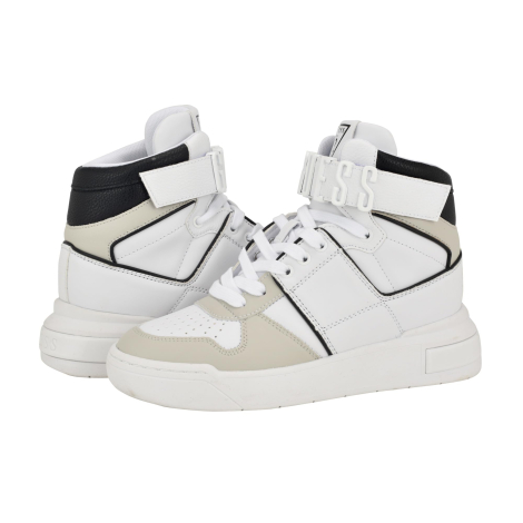 Женские высокие кроссовки Corten GUESS 41 (10 US) 26,5 см Белый/Серый 1159849488