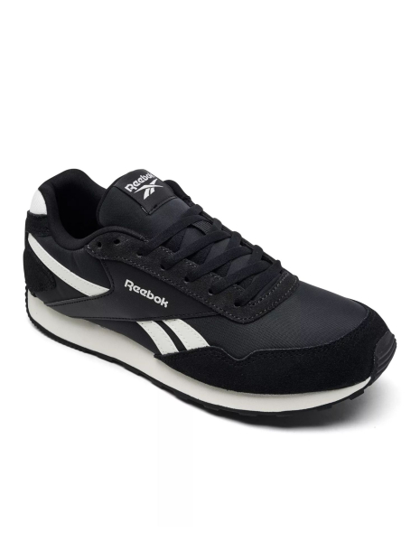 Женские кроссовки Reebok Glide Low из натуральной замши 39 (8,5 US) 26 см Черный 1159849677