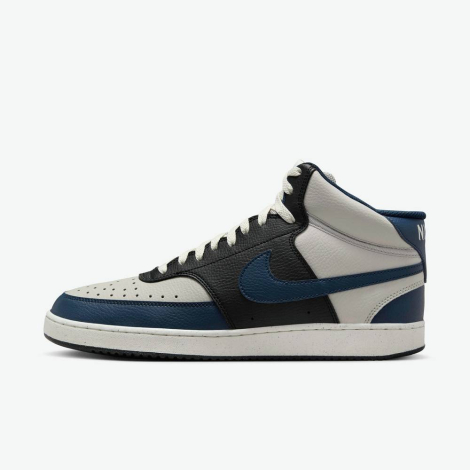 Високі кросівки Court Vision Mid Next Nature Nike 45 (11 US) 29 см Синій/Сірий 1159849799