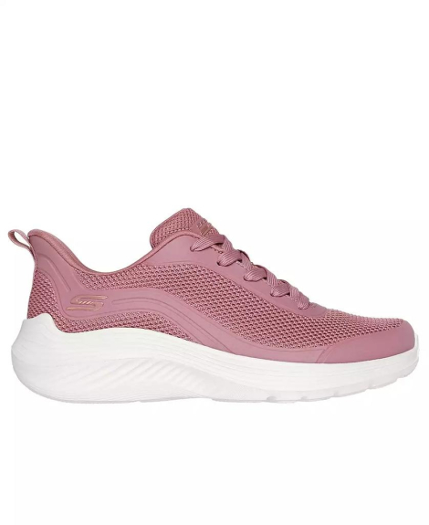 Женские кроссовки BOBS Squad Waves-Still Wading Skechers 39,5 (9,5 US) 26,5 см Розовый 1159849841