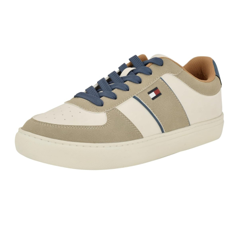 Мужские кроссовки Tommy Hilfiger с логотипом 47 (13 US) 31 см Бежевый/Молочный 1159850286