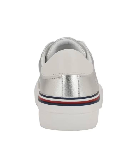 Женские кроссовки Tommy Hilfiger из экокожи 42 (10 US) 26,5 см Серебристый 1159850315