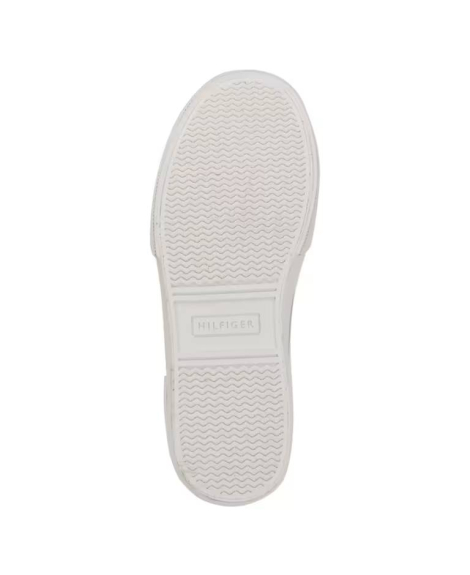 Женские кроссовки Tommy Hilfiger из экокожи 42 (10 US) 26,5 см Серебристый 1159850315