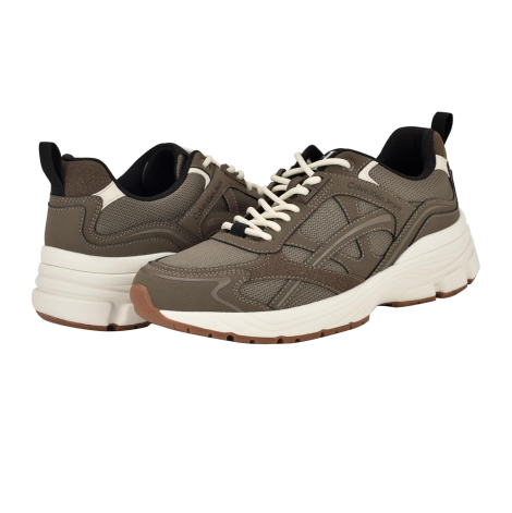 Мужские кроссовки Pacific Calvin Klein с логотипом 44 (11 US) 29 см Коричневый 1159850543