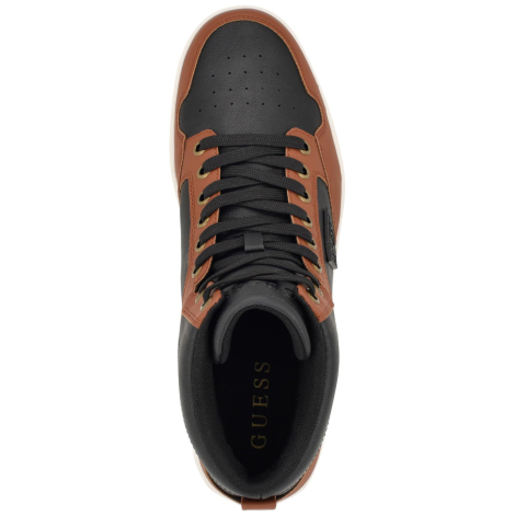 Высокие мужские кроссовки GUESS 41 (8 US) 26,8 см Черный/Коричневый 1159851069