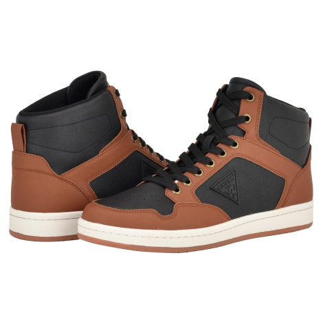 Высокие мужские кроссовки GUESS 41 (8 US) 26,8 см Черный/Коричневый 1159851069