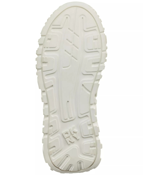 Женские текстильные кроссовки Laith DKNY на платформе 38,5 (8 US) 24,5 см Черный/Белый 1159851460