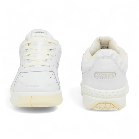 Мужские кожаные кроссовки Aceline 96 Lacoste 46,5 (12,5 US) 30,5 см Белый 1159854156