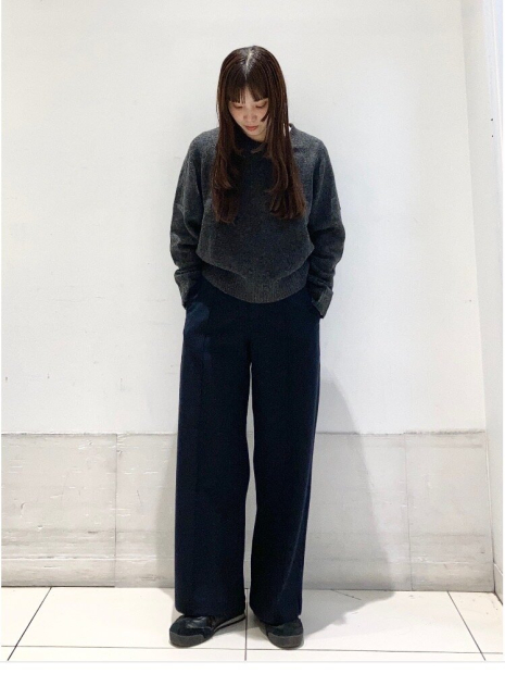 Кроссовки из экокожи Uniqlo со вставками из натуральной замши 41,5 (9,5 US) 27,3 см Черный 1159855320