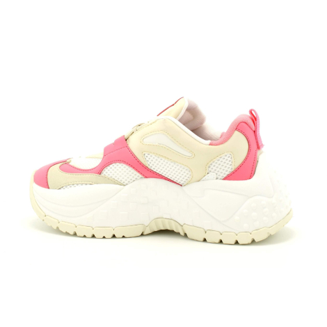 Женские кроссовки Armani Exchange 38 (7,5 US) 25 см Бежевый/Розовый 1159859346