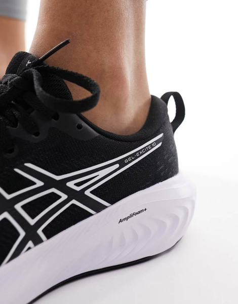 Жіночі текстильні кросівки Asics GEL-EXCITE 10 Running 37,5 (6,5 US) 24,5 см Чорний 1159859742