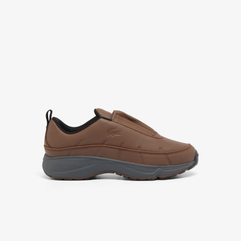 Чоловічі шкіряні кросівки Audyssor Lacoste 41 (8,5 US) 26,5 см Коричневий 1159861426