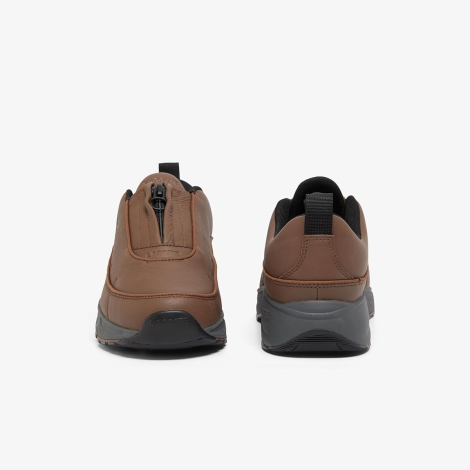 Чоловічі шкіряні кросівки Audyssor Lacoste 41 (8,5 US) 26,5 см Коричневий 1159861426