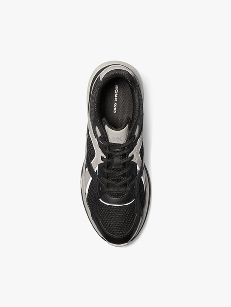 Чоловічі кросівки Leo Trainer Michael Kors 46 (12 US) 30 см Чорний/Сірий 1159862294