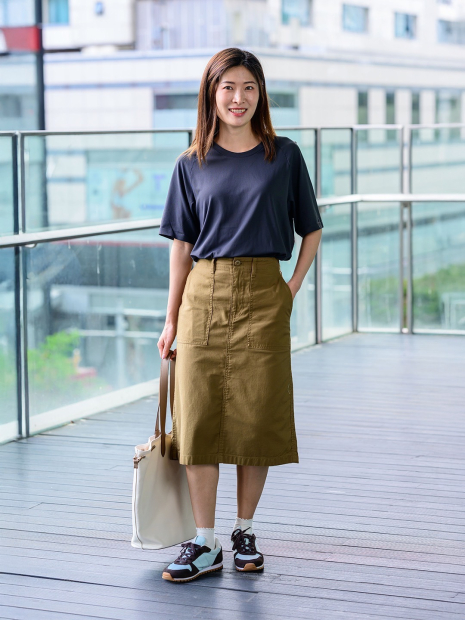 Кроссовки Uniqlo со вставками из натуральной замши 41 (9 US) 28 см Голубой 1159862905