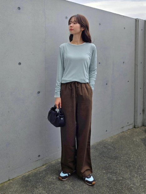 Кроссовки Uniqlo со вставками из натуральной замши 41 (9 US) 28 см Голубой 1159862905