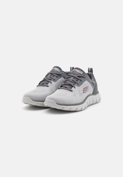Мужские кроссовки Skechers Track - Broader 41 (8 US) 26 см Серый 1159863208