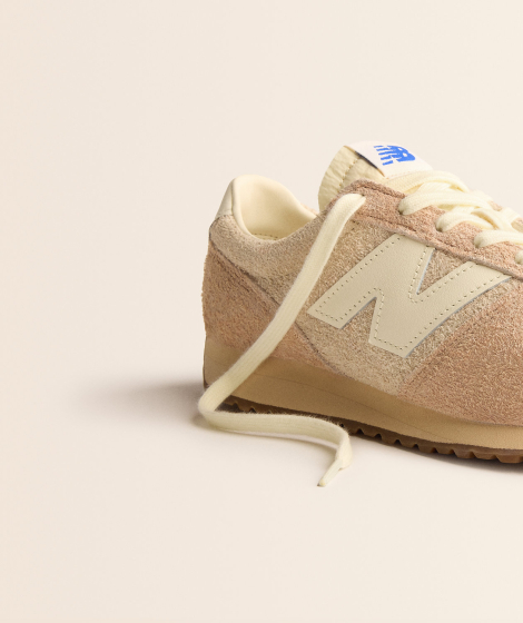 Замшевые кроссовки New Balance 471 40 (m7/w8,5 US) 26 см Бежевый 1159865257