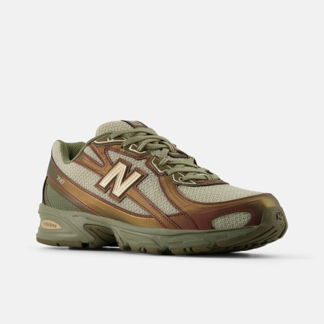 Кроссовки New Balance 740 45,5 (11,5 US) 30 см Зеленый/Коричневый 1159865292