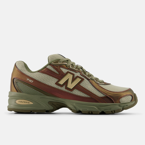 Кроссовки New Balance 740 45,5 (11,5 US) 30 см Зеленый/Коричневый 1159865292
