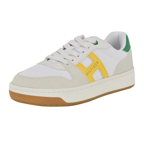 Женские кроссовки Tommy Hilfiger из экокожи 35,5 (5,5 US) 23,5 см Белый/Бежевый 1159865367