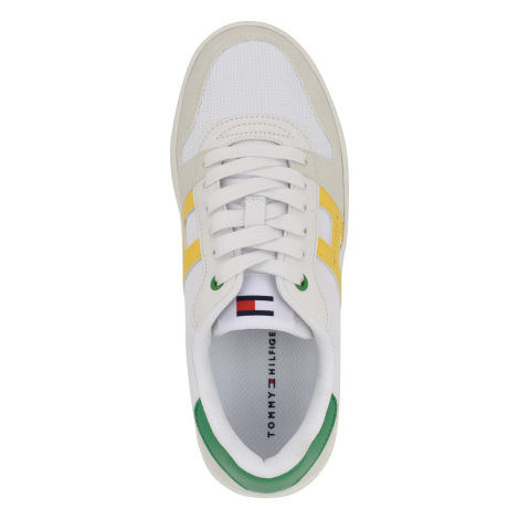 Женские кроссовки Tommy Hilfiger из экокожи 35,5 (5,5 US) 23,5 см Белый/Бежевый 1159865367