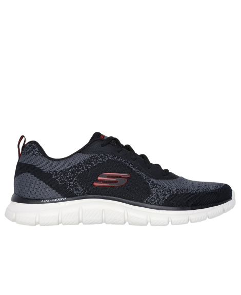 Текстильні кросівки Skechers Track Glendor Running 43 (10 US) 28 см Чорний/Сірий 1162655515