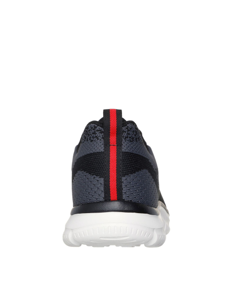 Текстильні кросівки Skechers Track Glendor Running 43 (10 US) 28 см Чорний/Сірий 1162655515