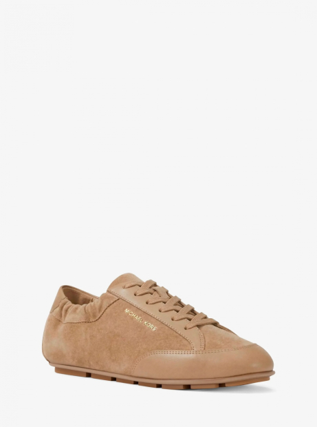 Кожанные кросовки женские Susie от Michael Kors 36 (6 US) 23 см Бежевый 1163036551