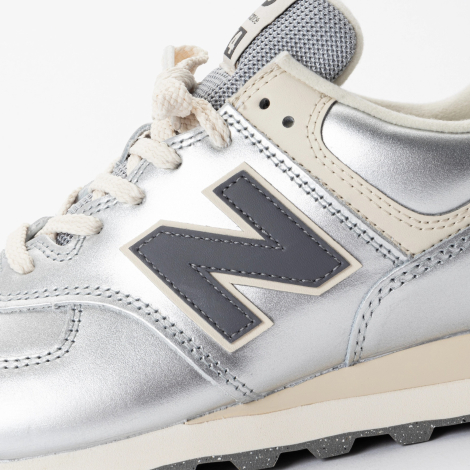 Женские кроссовки New Balance 574 40,5 (9 US) 26 см Серебристый 1163297472