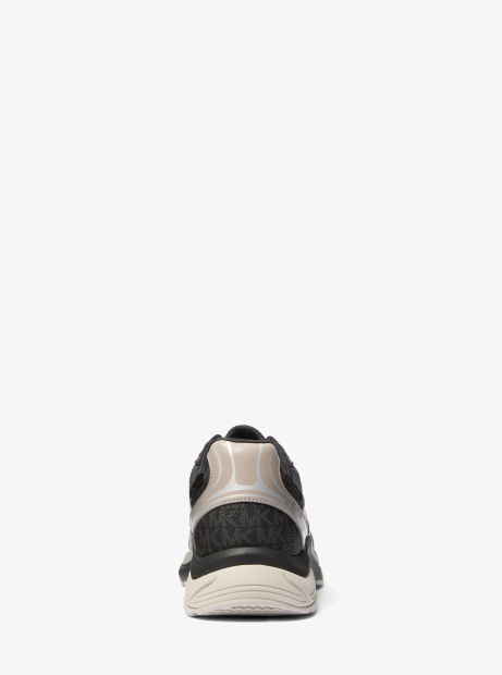 Мужские кроссовки Leo Trainer Michael Kors 47 (13 US) 31 см Черный/Серый 1163394292