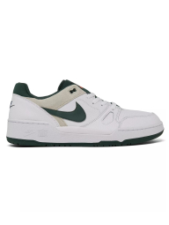 Стильные кроссовки Nike Full Force Low кожаные 48,5 (14 US) 32 см Белый/Зеленый 1159840678