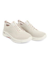 Жіночі кросівки Skechers Arch Fit Crystal Waves 37,5 (7,5 US) 24,5 см Бежевий/Рожевий 1159841110