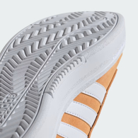 Женские кроссовки Grand Court Alpha Adidas из натуральной замши 39 1/3 (7,5 US) 25 см Оранжевый 1159841863