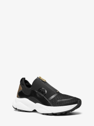 Женские кроссовки Sami Michael Kors на молнии 36,5 (6,5 US) 23,3 см Черный 1159842569