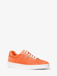 Женские замшевые кроссовки Scotty Michael Kors 37 (7 US) 24 см Оранжевый 1159842574