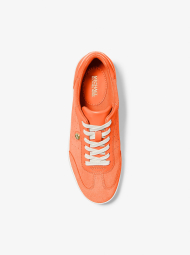 Женские замшевые кроссовки Scotty Michael Kors 37 (7 US) 24 см Оранжевый 1159842574
