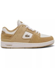 Женские кожаные кроссовки Court Cage Lacoste 37 (6 US) 23 см Белый/Бежевый 1159843270