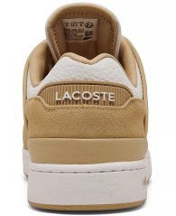 Жіночі шкіряні кросівки Court Cage Lacoste 37 (6 US) 23 см Білий/Бежовий 1159843270