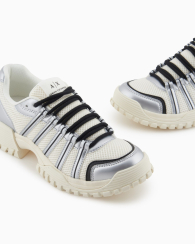 Мужские кроссовки Armani Exchange 45 (12 US) 30 см Молочный 1159849659