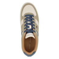 Мужские кроссовки Tommy Hilfiger с логотипом 47 (13 US) 31 см Бежевый/Молочный 1159850286
