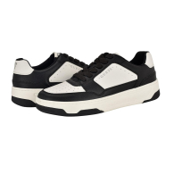 Мужские кроссовки JAVYN GUESS 44,5 (11,5 US) 30 см Черный/Белый 1159850851