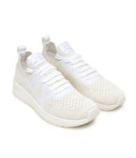 Мужские текстильные кроссовки Armani Exchange 45 (12 US) 30 см Молочный 1159851040