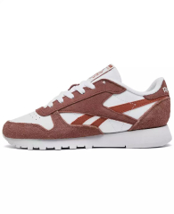 Жіночі кросівки Classic Leather Casual Reebok 37,5 (7 US) 24 см Білий/Коричневий 1159851864
