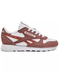 Жіночі кросівки Classic Leather Casual Reebok 37,5 (7 US) 24 см Білий/Коричневий 1159851864