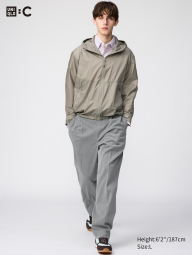 Кроссовки Uniqlo со вставками из натуральной замши 41 (9 US) 28 см Голубой 1159862905