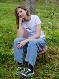 Кроссовки Uniqlo со вставками из натуральной замши 41 (9 US) 28 см Голубой 1159862905