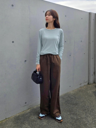 Кроссовки Uniqlo со вставками из натуральной замши 41 (9 US) 28 см Голубой 1159862905