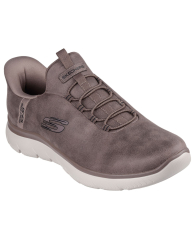 Мужские повседневные кроссовки Skechers Slip-Ins Summits — Korlo Wide-Width 41 (8 US) 27 см Коричневый 1162689978