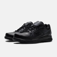 Кожаные кроссовки 577v1 New Balance Wide 40,5 (9 US) 26,5 см Черный 1163036038